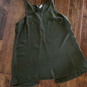 Green, breezy, tank top